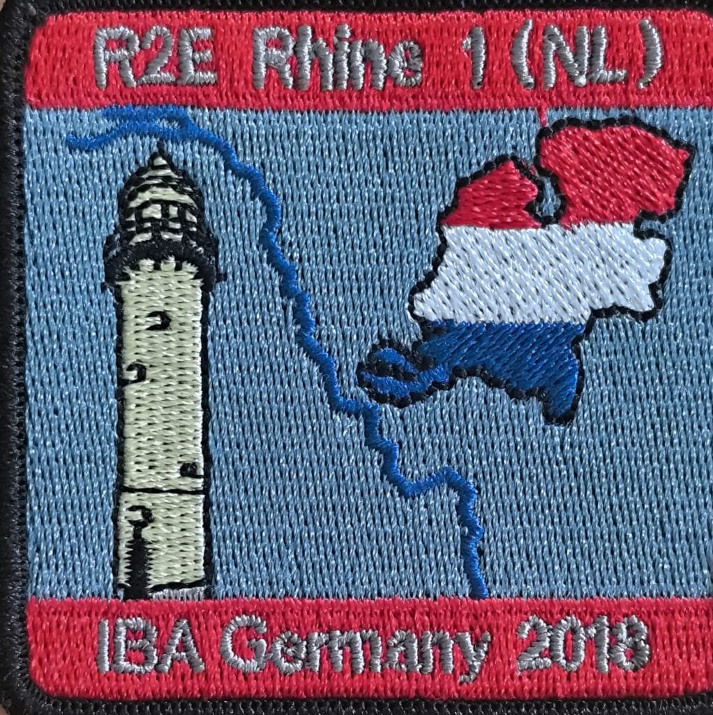 R2E Rhein 1, 2018, Hellevoetsluis, Niederlande